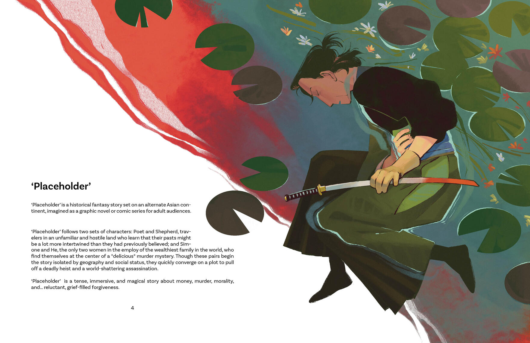 Poet Liu Illustration Spread. 2024. Poet Liu Illustration Spread. 2024.